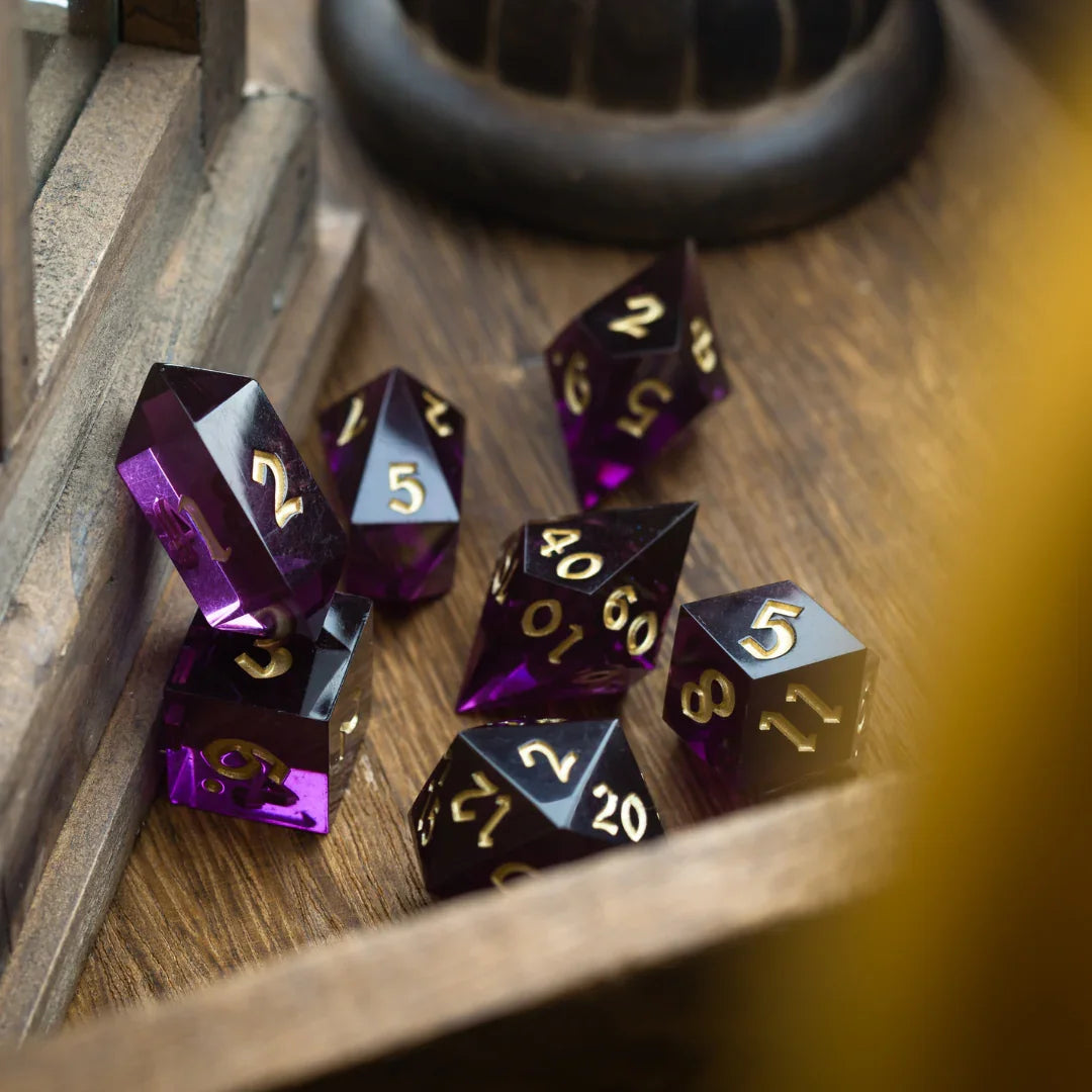 Mystic Violet Dice Set
