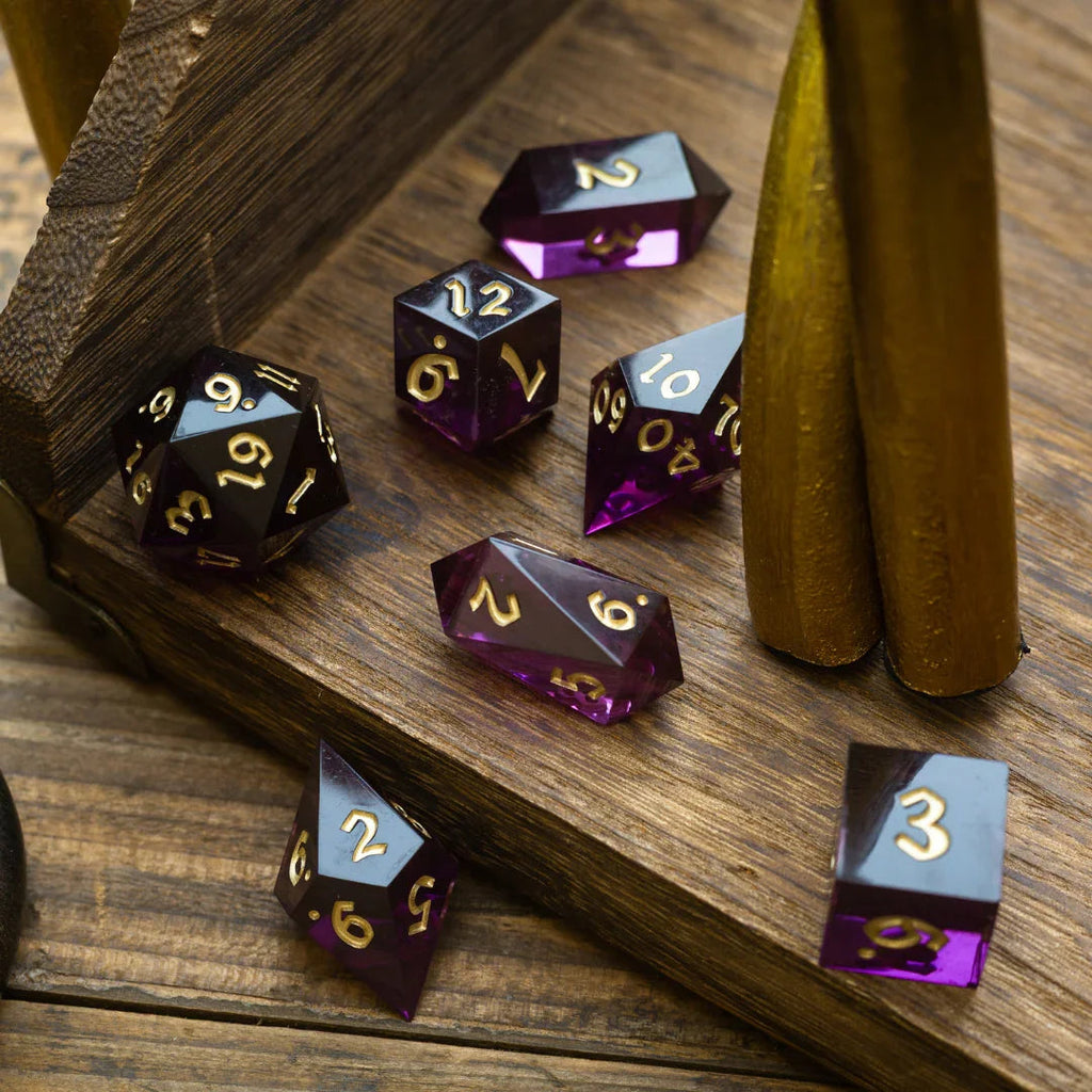 Mystic Violet Dice Set