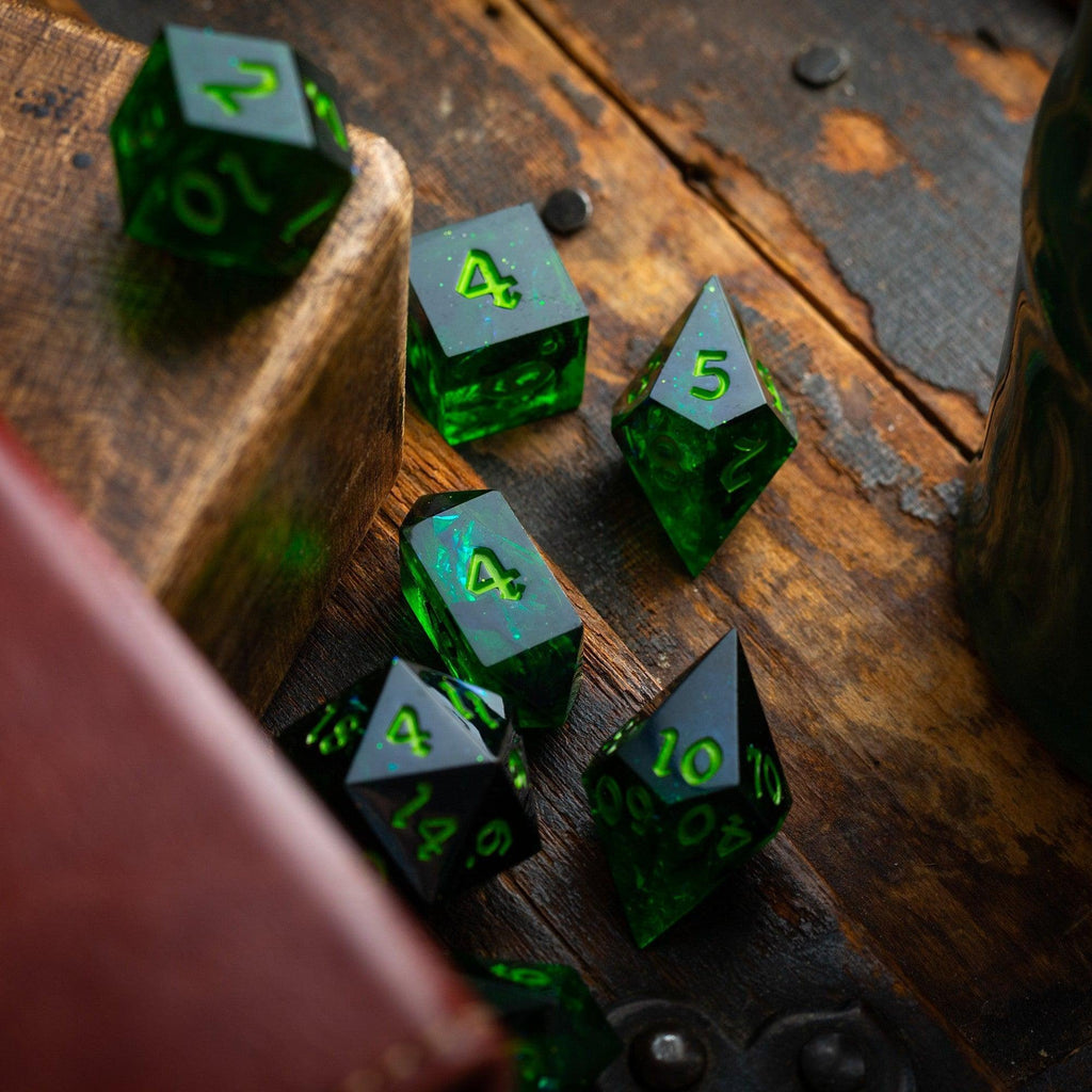 Nox Green Dice Set