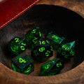 Nox Green Dice Set