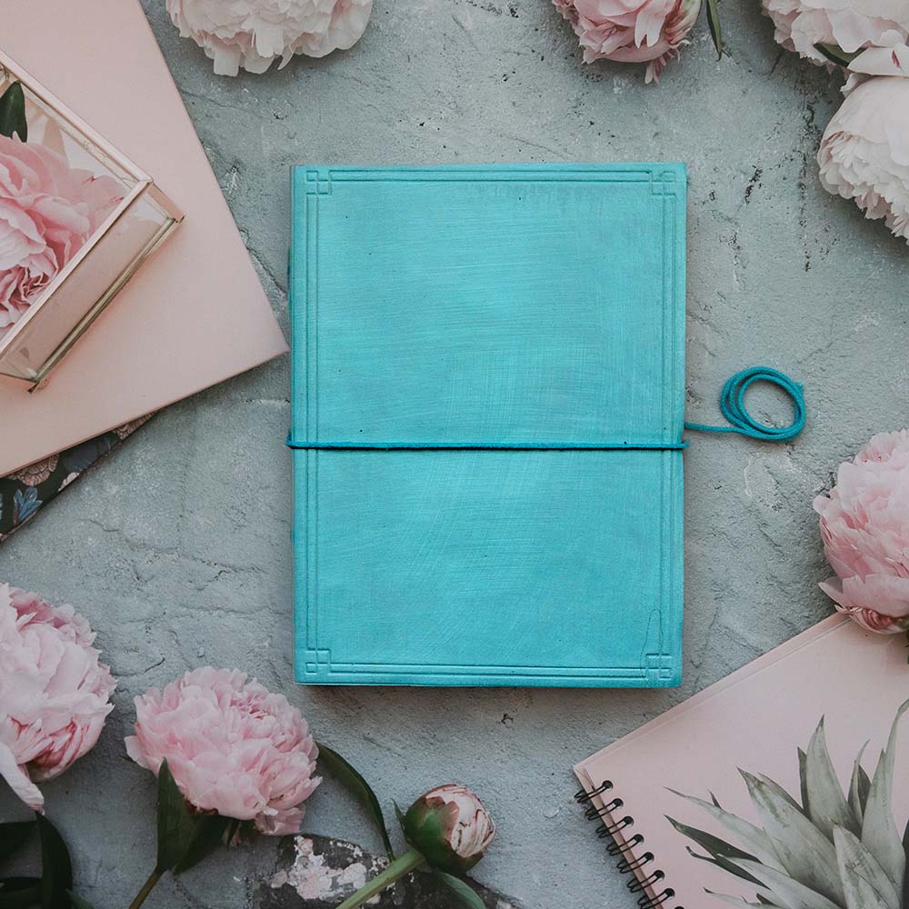 Plain Cover Leather Journal, Lined