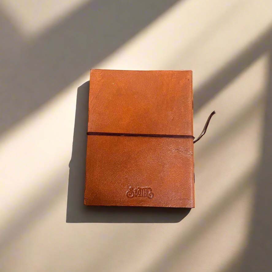 Plain Cover Leather Journal, Lined