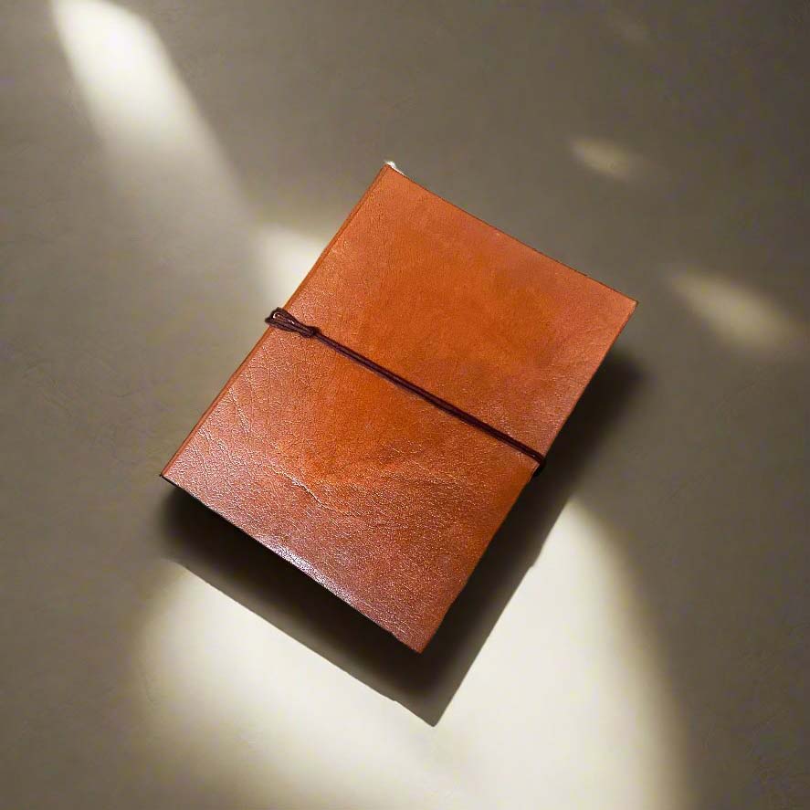 Plain Cover Leather Journal, Lined