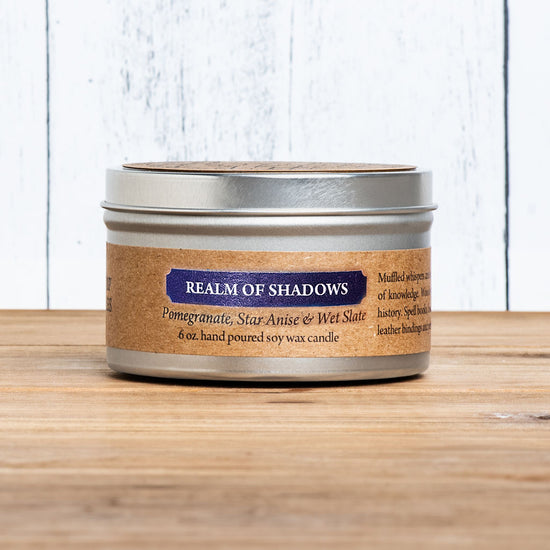 Cantrip Candles, 6 oz Tin (Choose Your Scent)