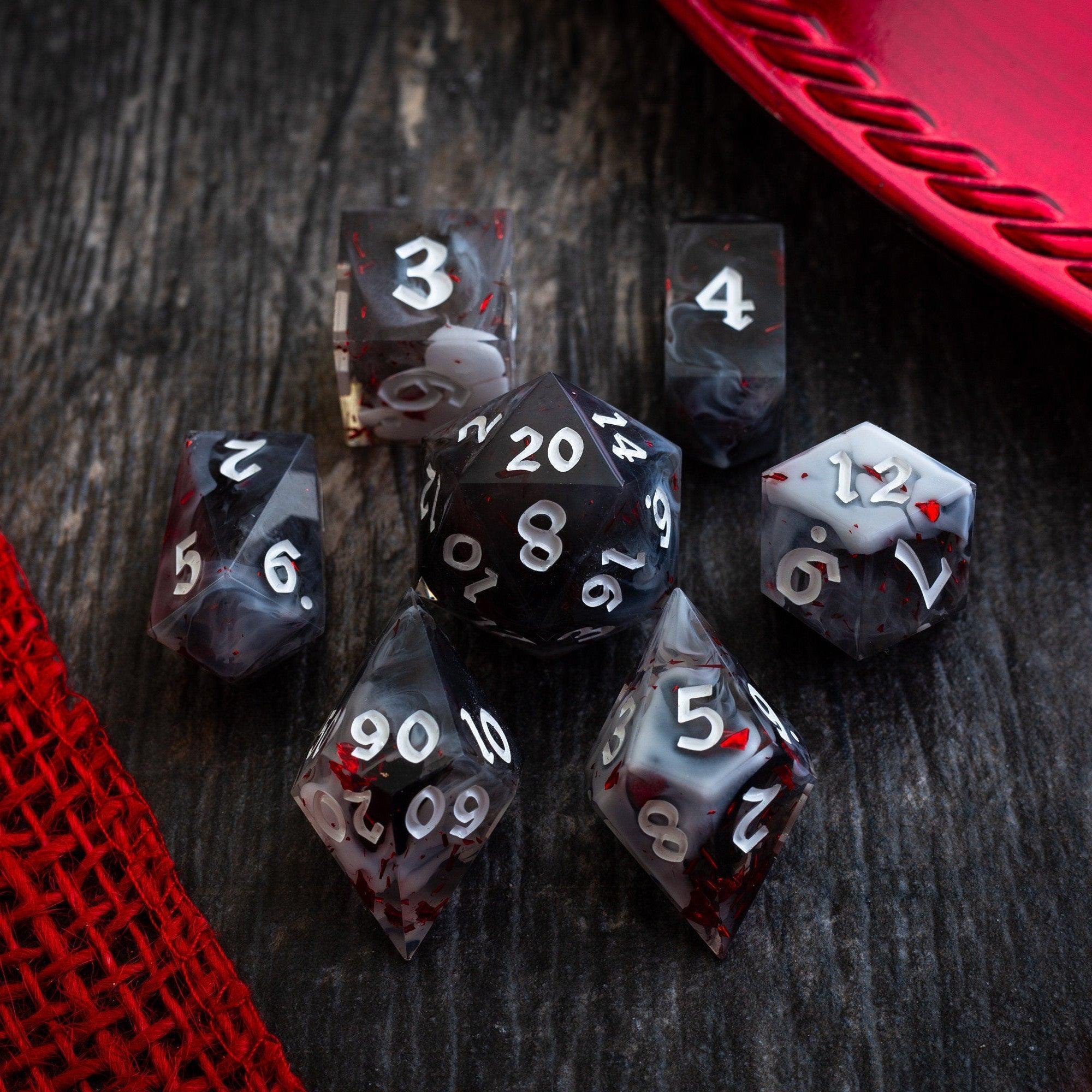 Smoke and Blood Dice Set