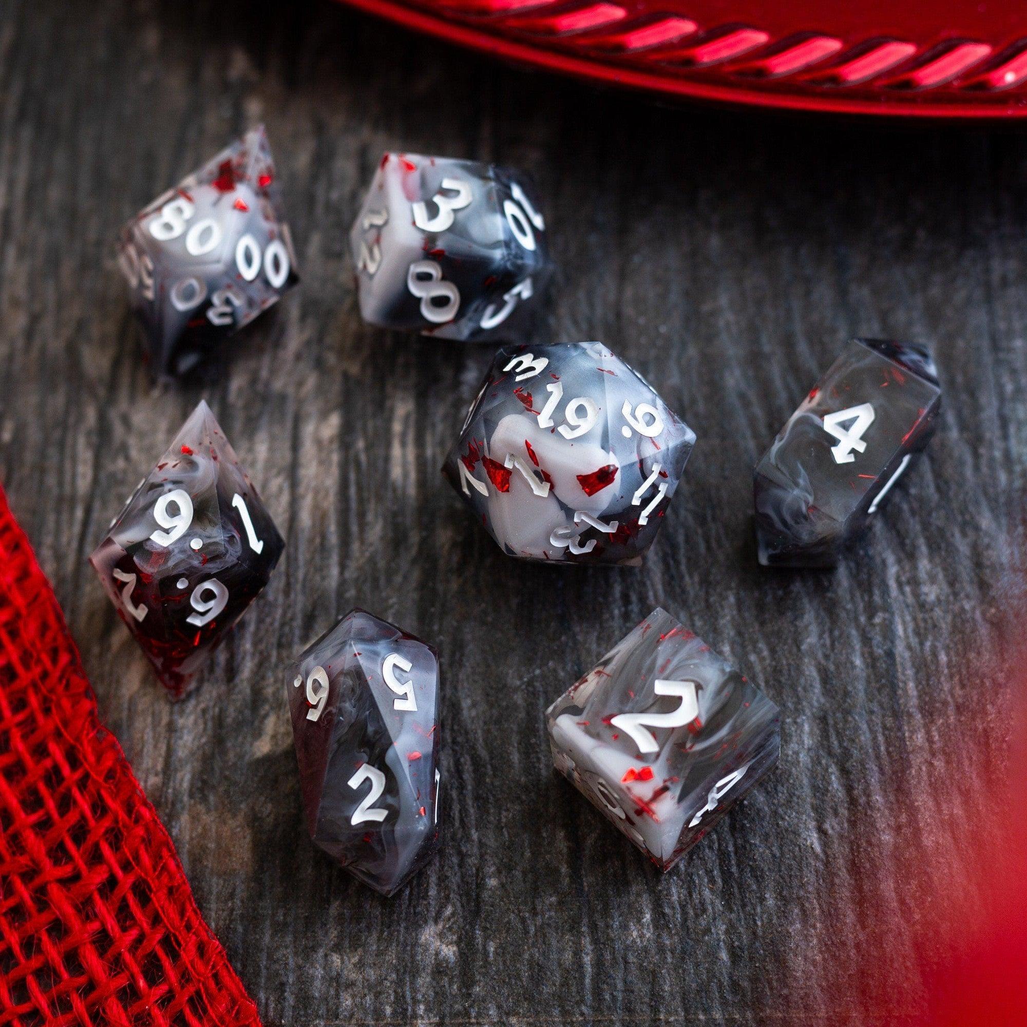 Smoke and Blood Dice Set