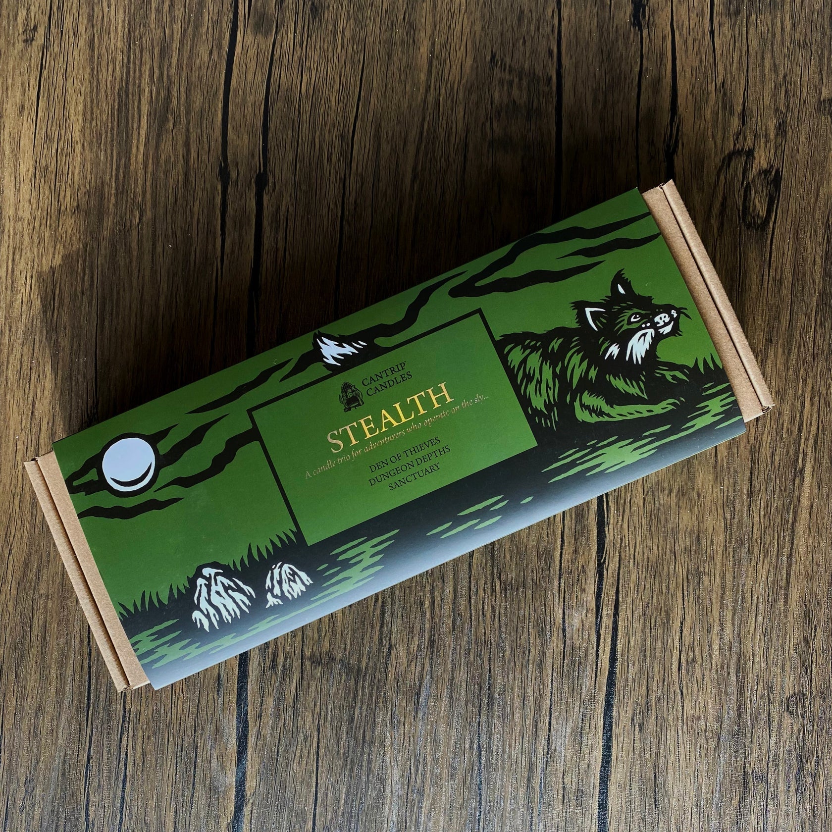Cantrip Candles: Adventure Triptych (3-Pack)