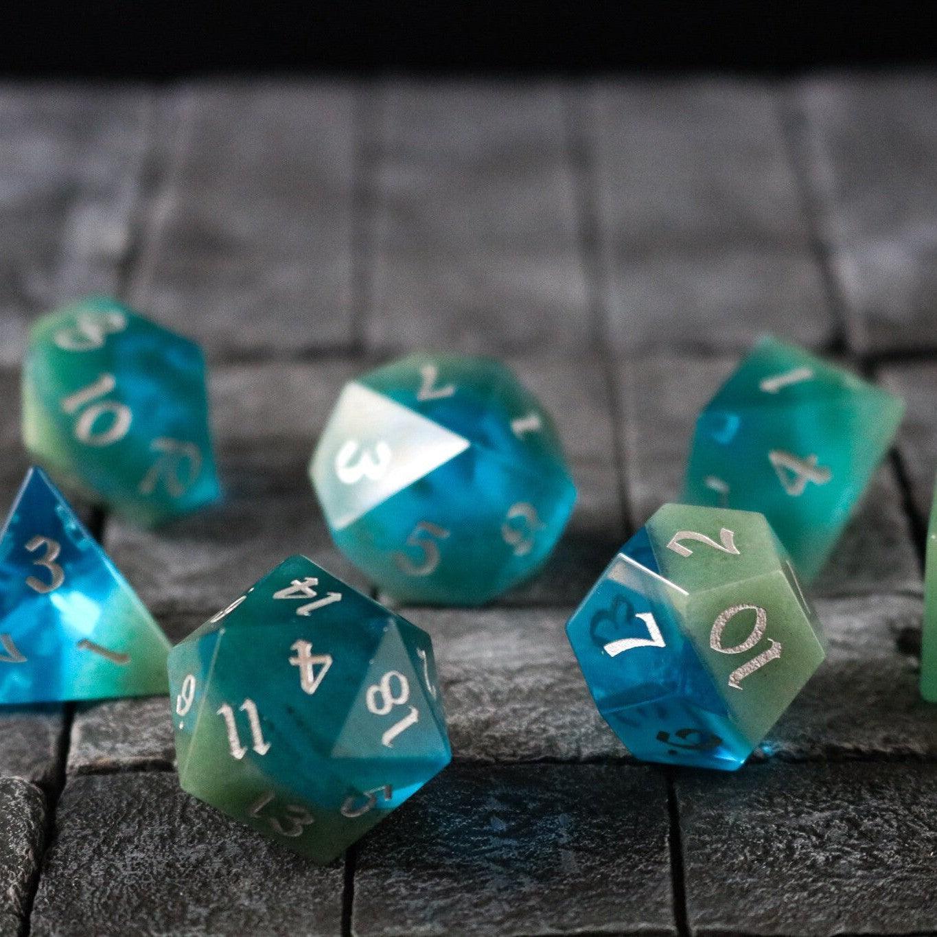 Tide and Fern Dice Set