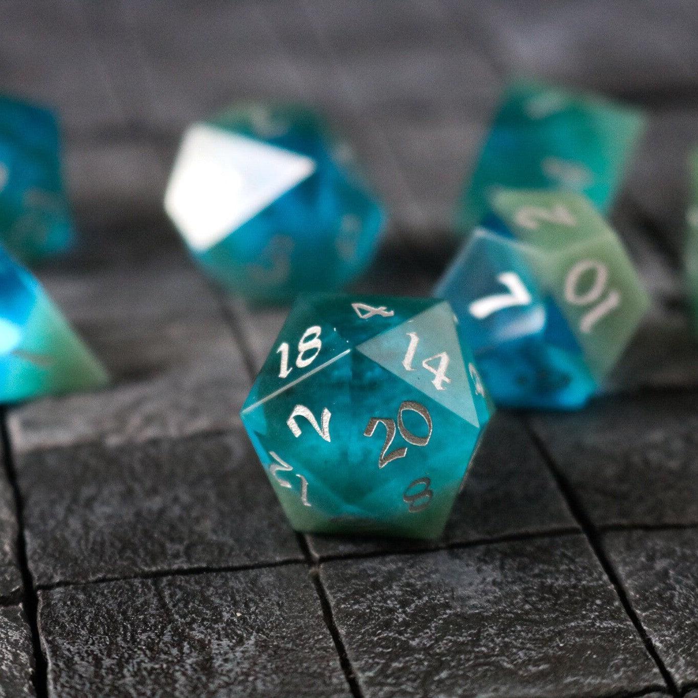 Tide and Fern Dice Set