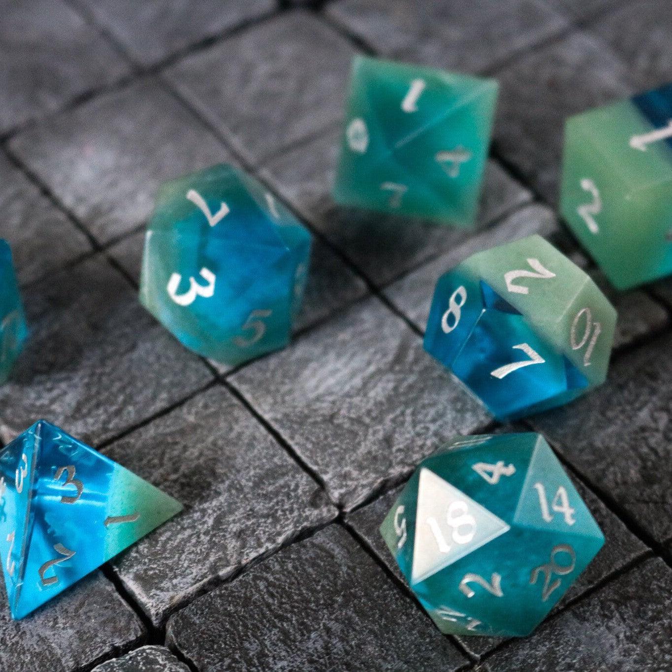 Tide and Fern Dice Set