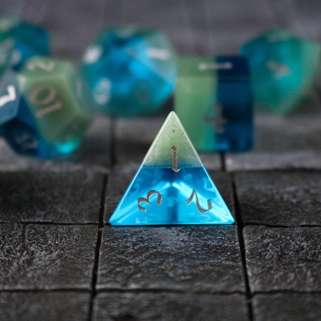 Tide and Fern Dice Set