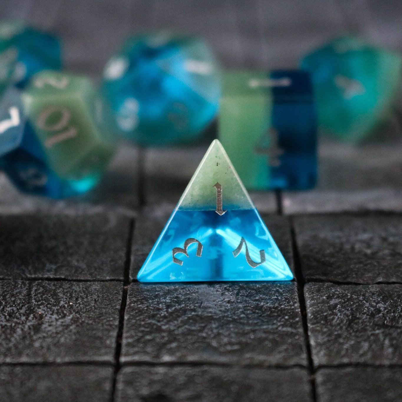 Tide and Fern Dice Set