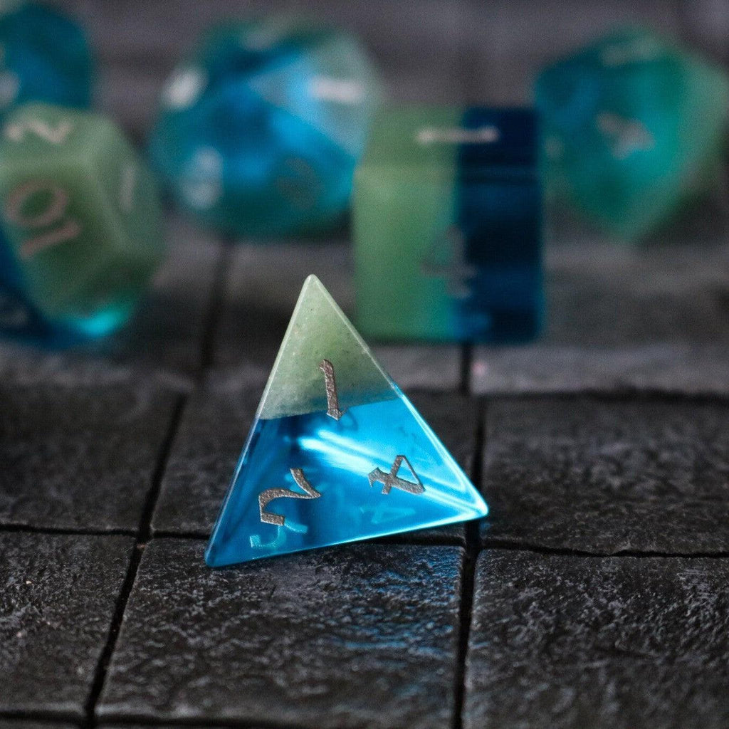 Tide and Fern Dice Set