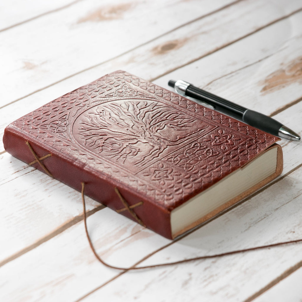 Tree of Life Handmade Leather Journal