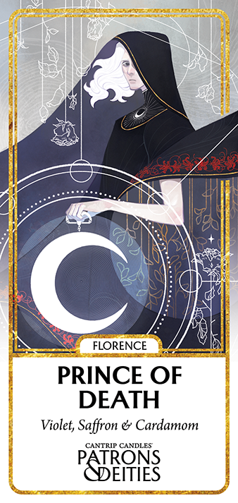 Cantrip Candles: Florence, Prince of Death (16 oz)