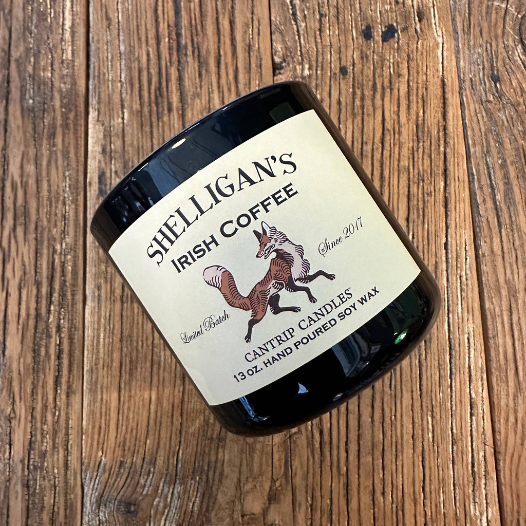 Cantrip Candles: Shelligan's Irish Coffee, Black (13 oz)