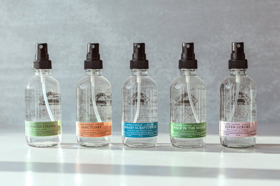 Cantrip Candles: Ambience Sprays (4 oz)