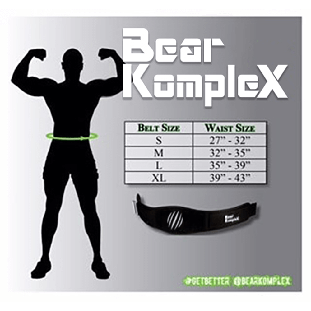 Bear KompleX Strength Belt, 6-Inch Back
