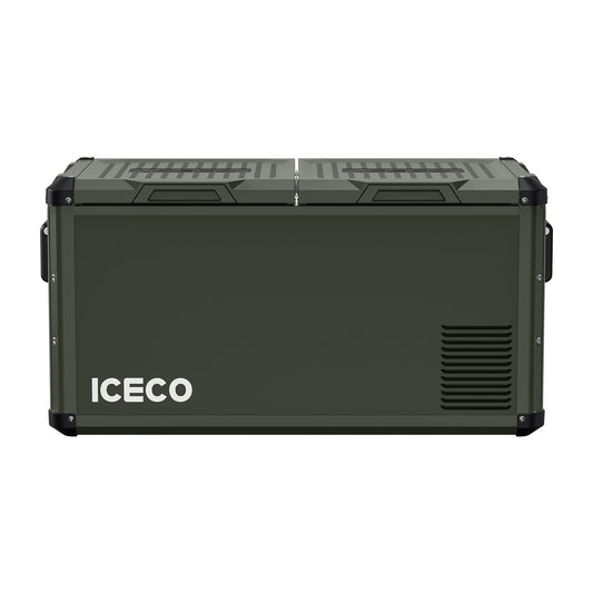 ICECO VL75ProD 12V Fridge Freezer, 75L, Olive