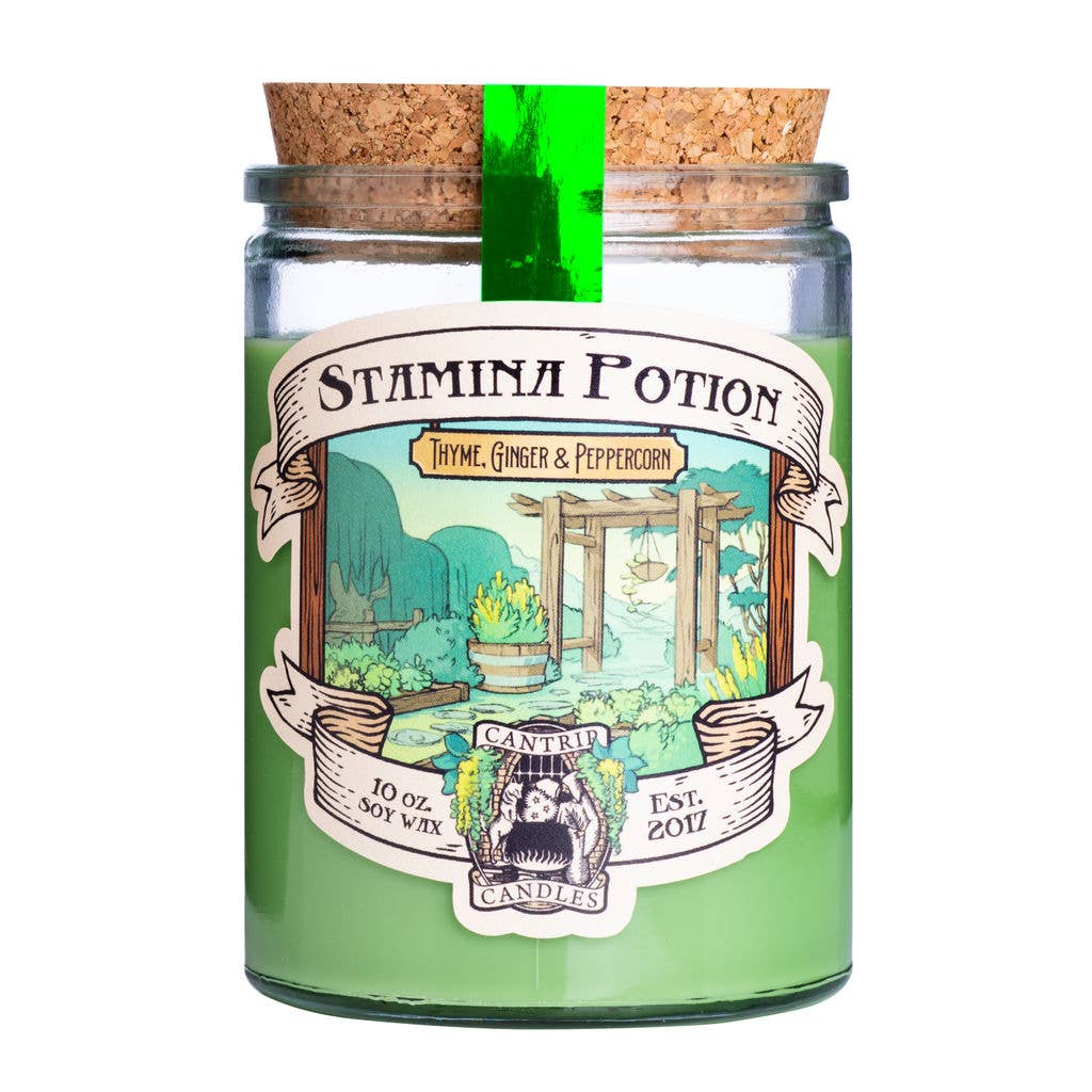 Cantrip Candles: Stamina Potion (10 oz)