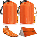 Emergency Thermal Bivy Sacks — 2-Pack