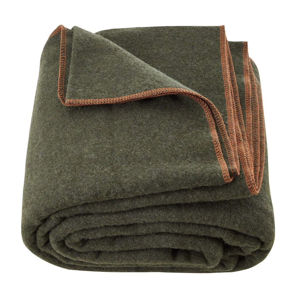 Wool Camp Blanket — Waterproof, Flame Retardant