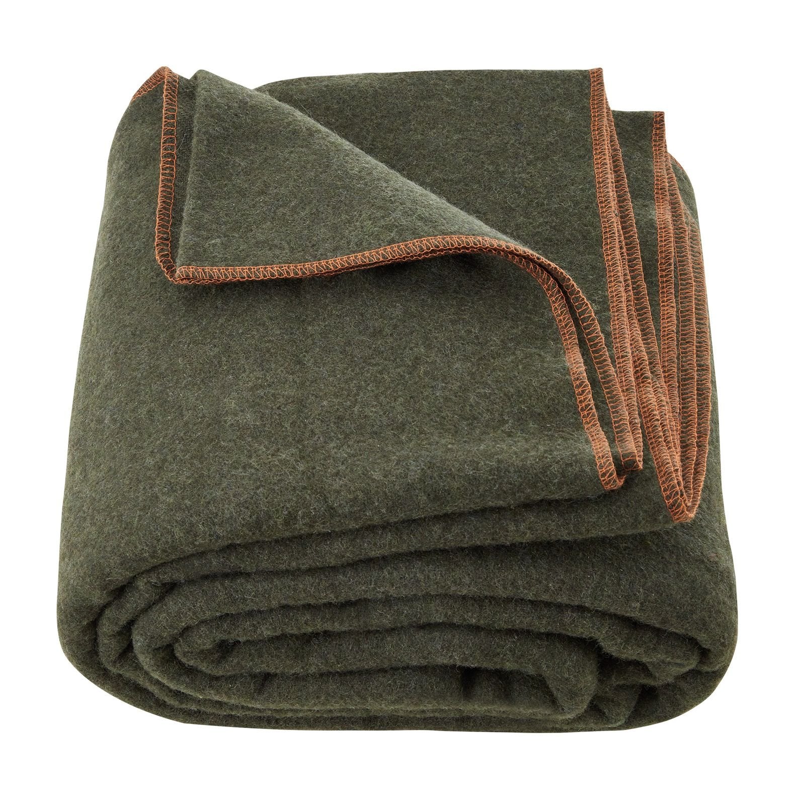Wool Camp Blanket — Waterproof, Flame Retardant