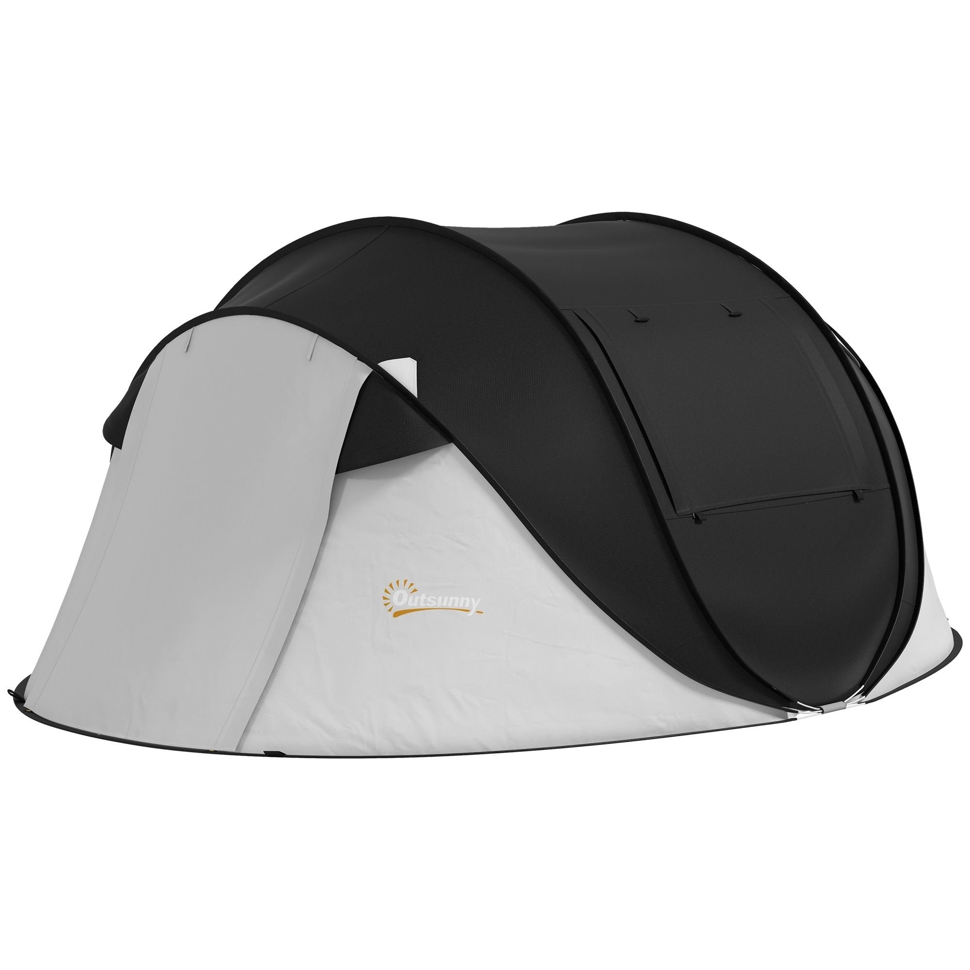 Pop-Up Tent with Porch — 2–3 Person, 3000mm