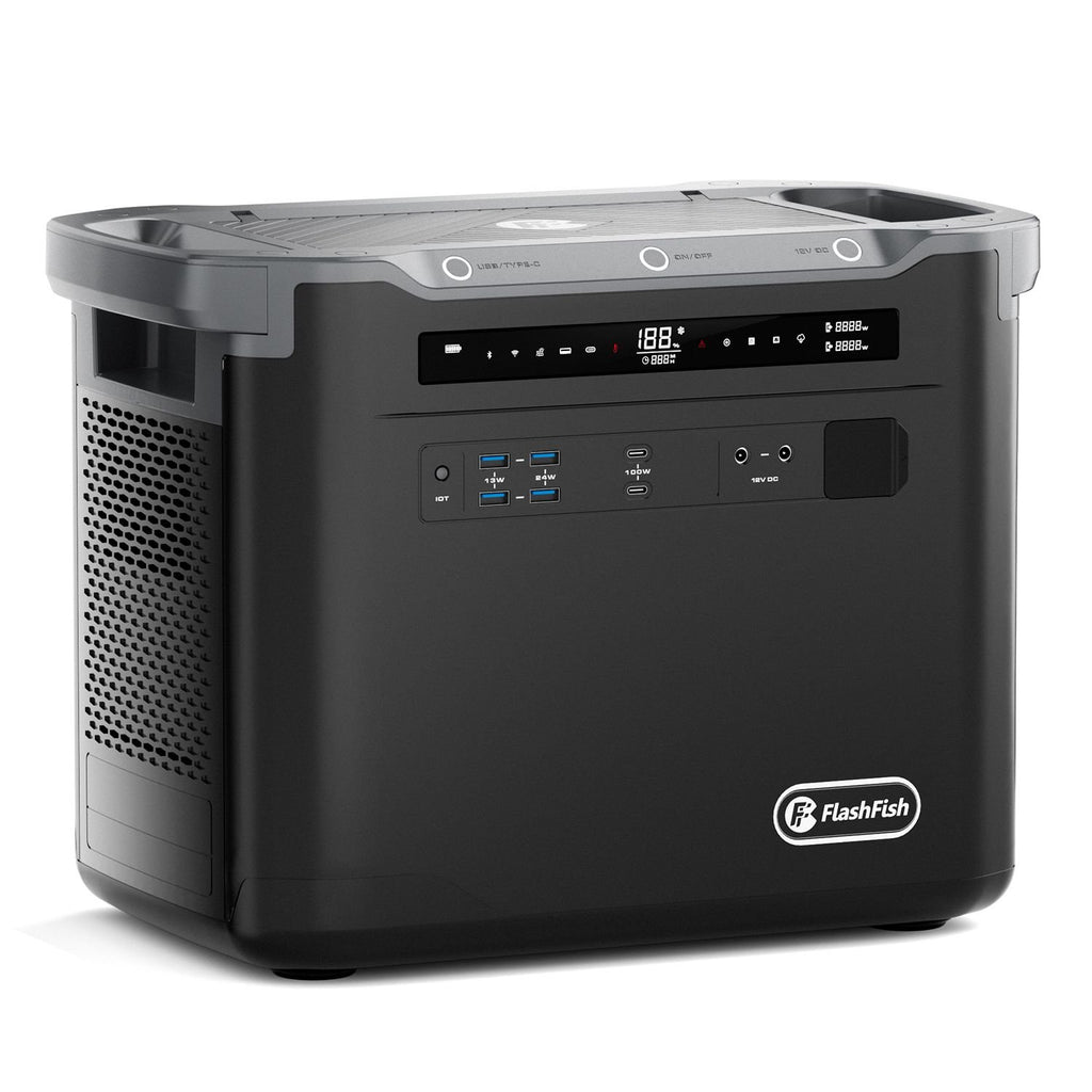 FlashFish 2000W LFP Power Station — 1997Wh