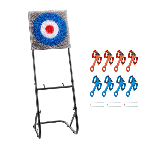 Axe Throwing Game — Target + 8 Axes