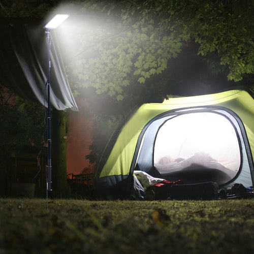 10,000-Lumen Camp Light — Telescoping Pole