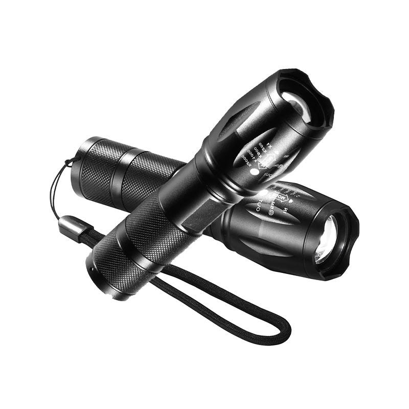 Adjustable-Focus Flashlight — 5 Modes