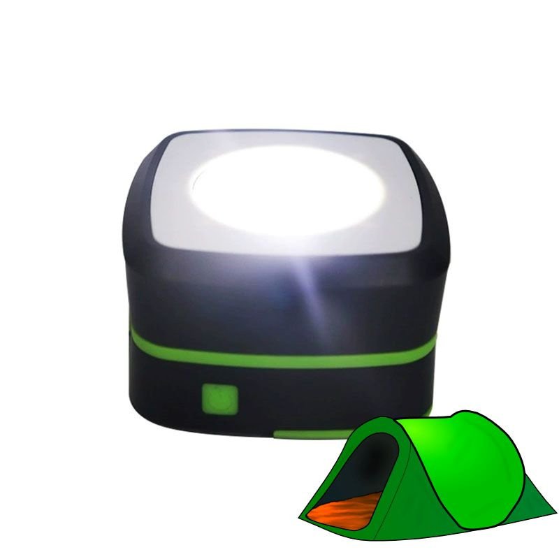 Solar Camp Lantern — Foldable, USB