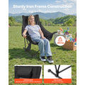 Heated Rocking Camp Chair — 3 Settings