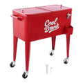 80 Qt Rolling Party Cooler — 4 Casters