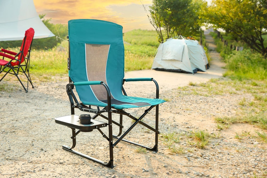 The Basecamp Directors Chair — with Side Table