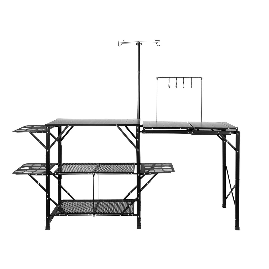 Camp Kitchen Table — Folding Cook Station
