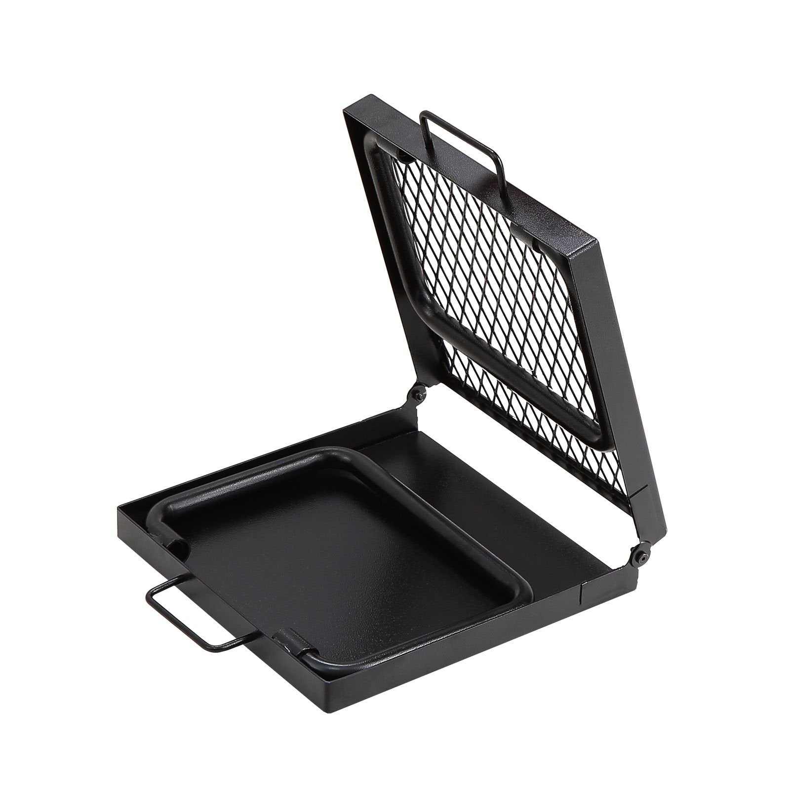 Folding Campfire Grill — 22.4″ Steel Grate