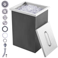 Drop-In Ice Bin — 14×12×18″, Flat Cover