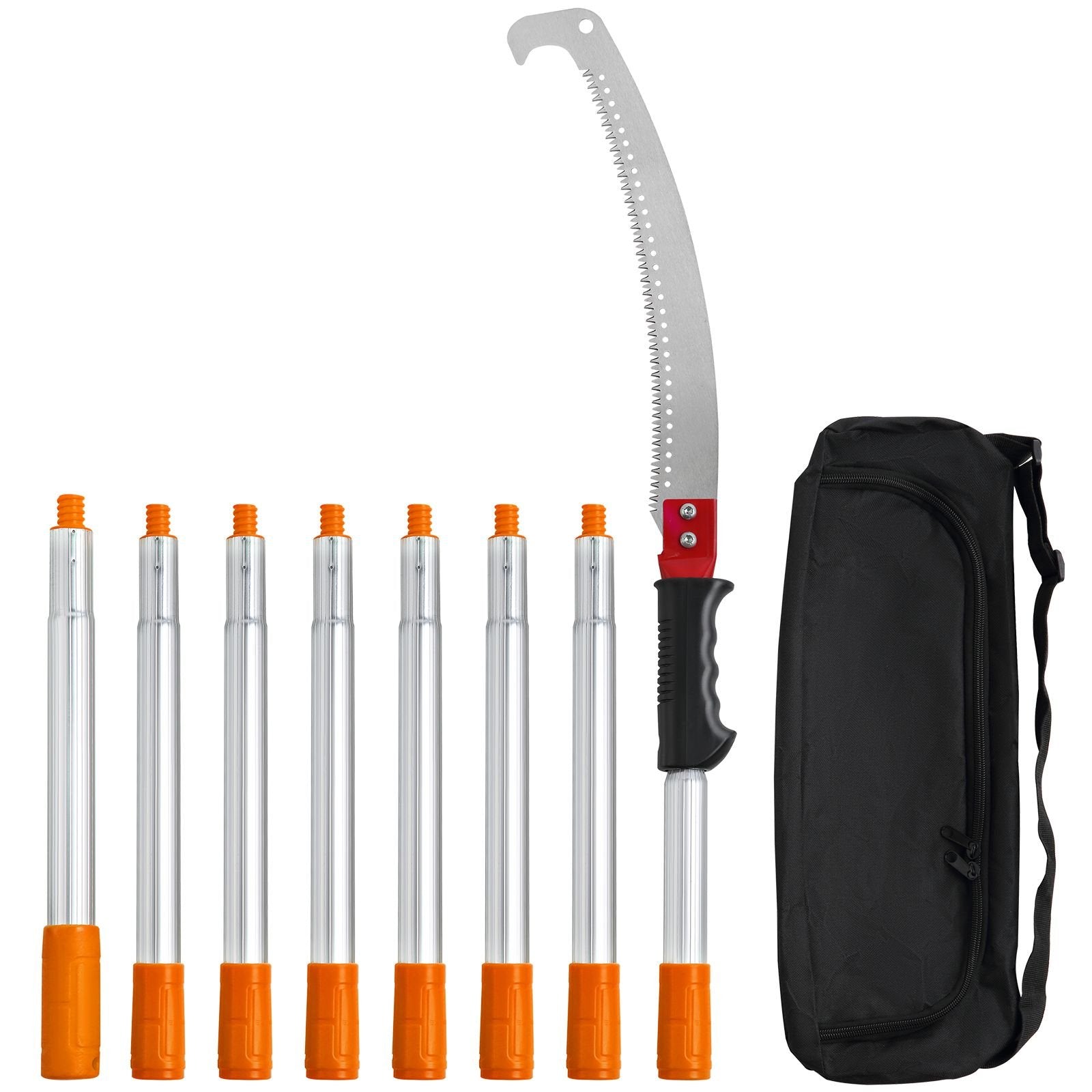 Manual Pole Saw — Extends 4.6–9.8 ft