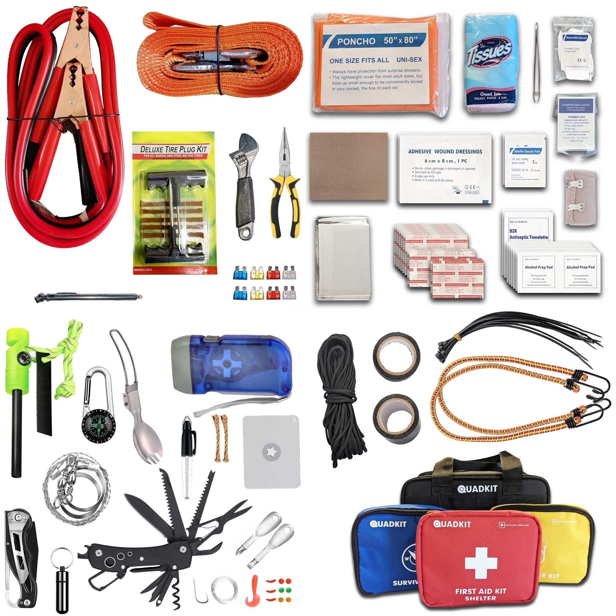 QUADKIT ATV Emergency Kit — 106-Piece