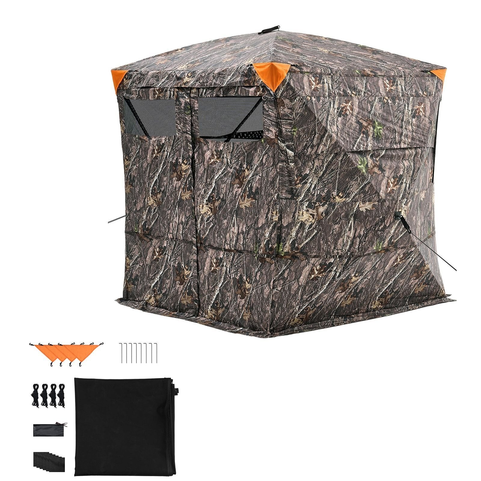 Ground Blind — 4–5 Person, Magnetic Door