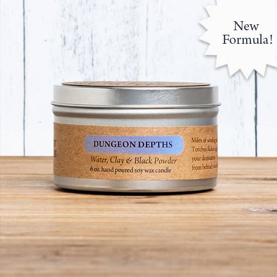 Cantrip Candles, 6 oz Tin (Choose Your Scent)
