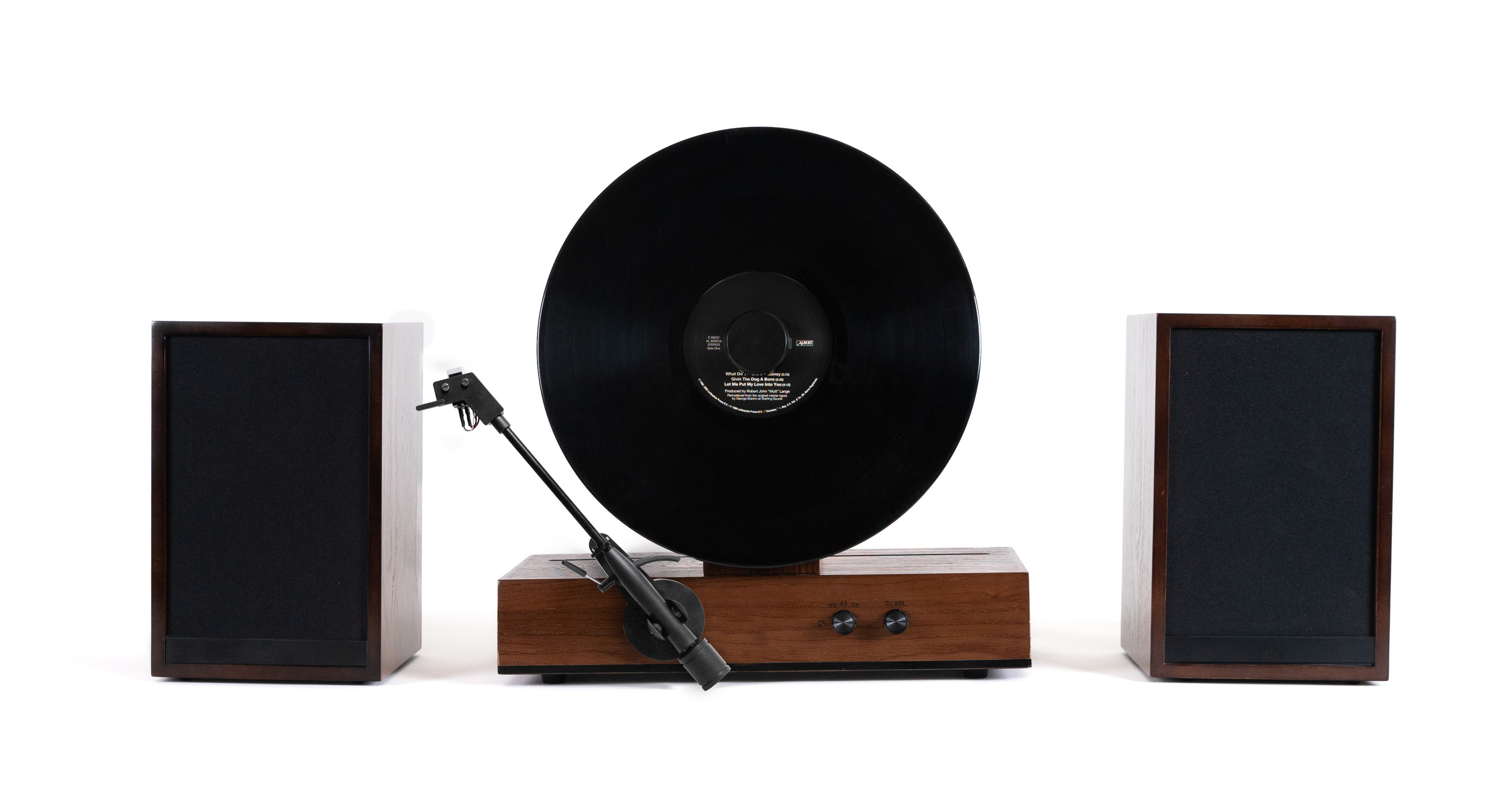 Fuse GLD Vertical Vinyl Record Player