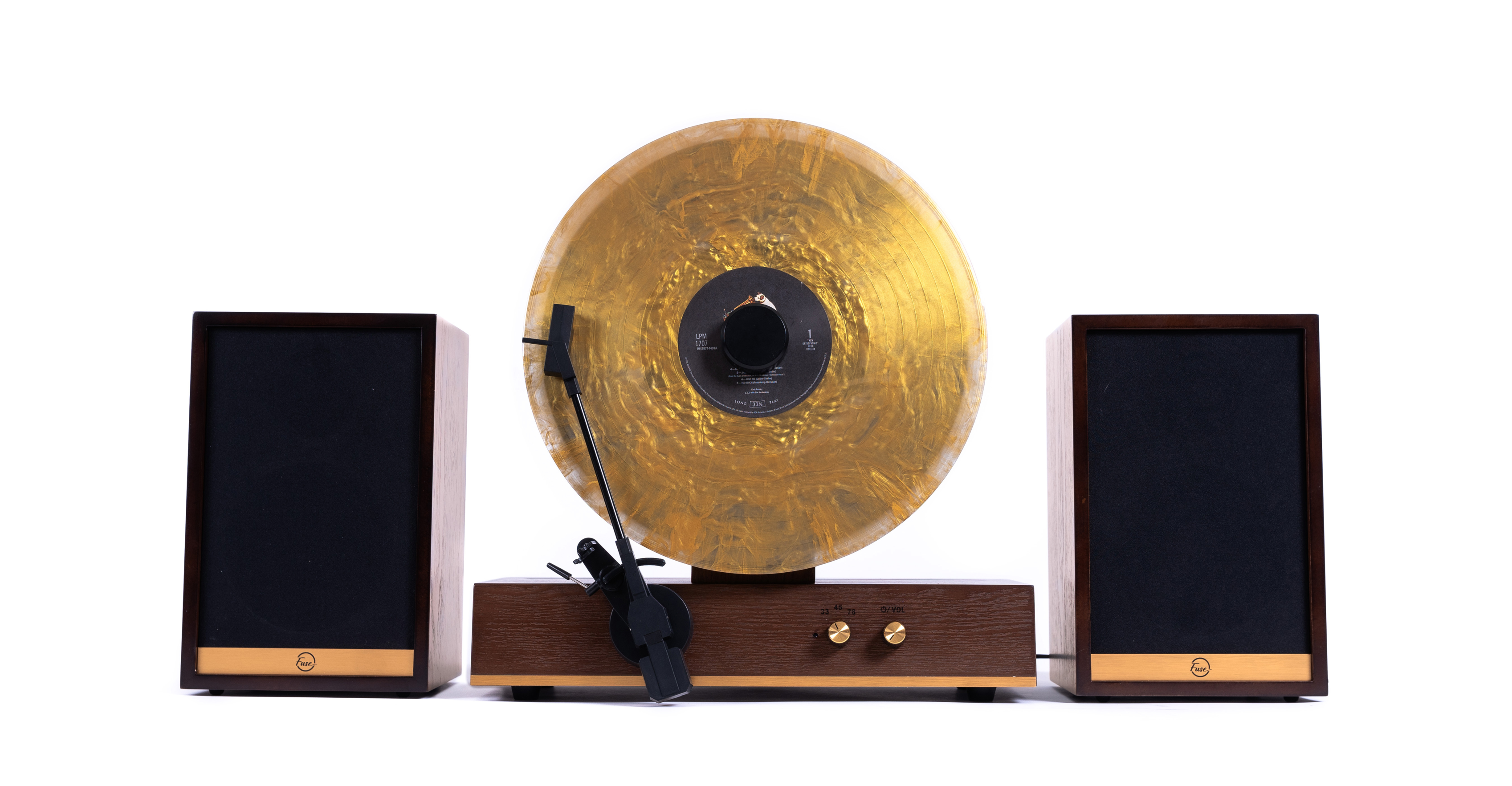Fuse GLD Vertical Vinyl Record Player
