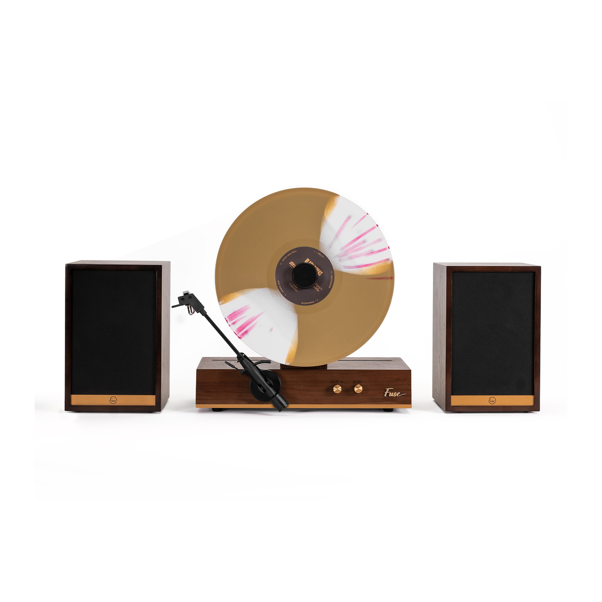 Fuse GLD Vertical Vinyl Record Player
