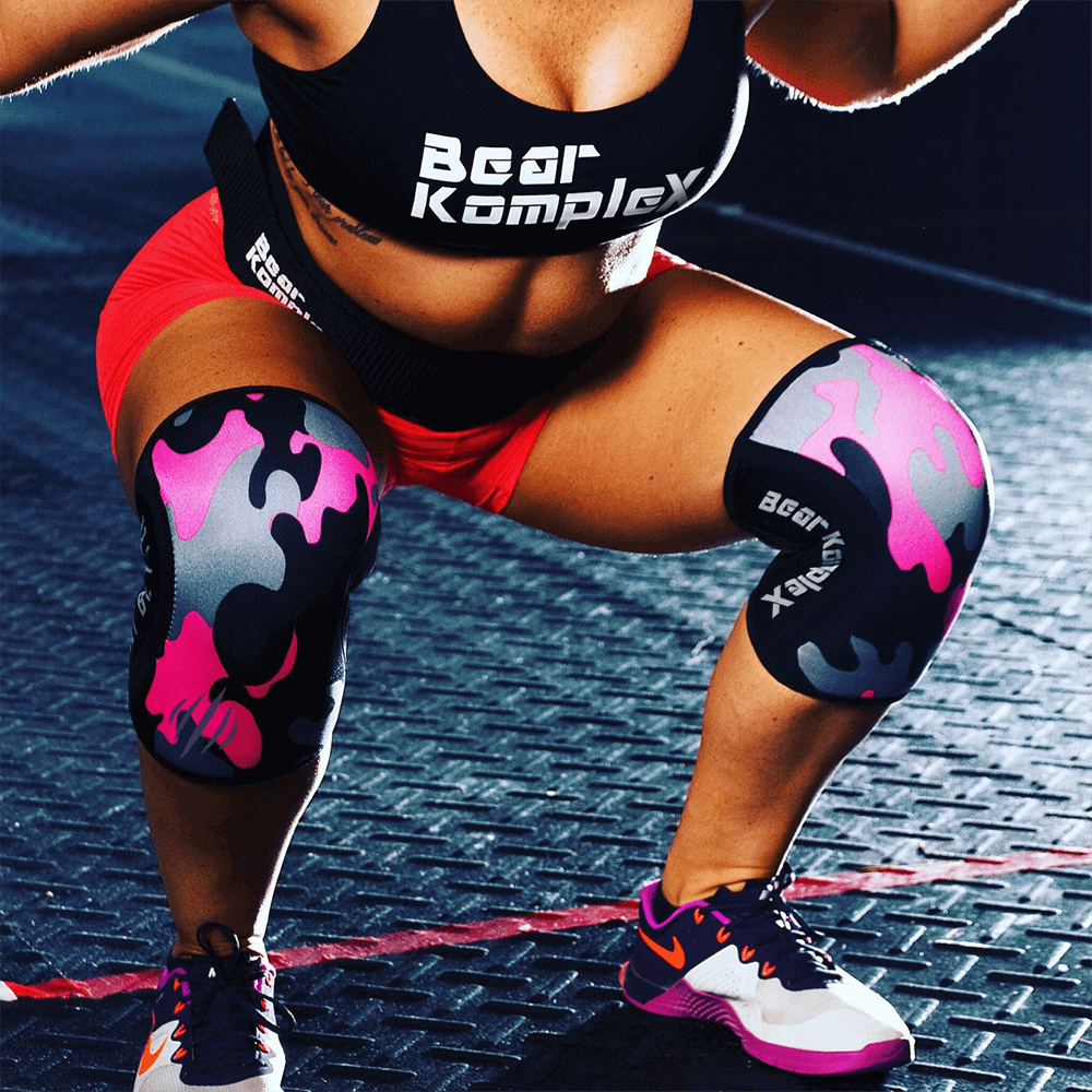 Bear KompleX Knee Sleeves, Stars and Stripes (Pair)