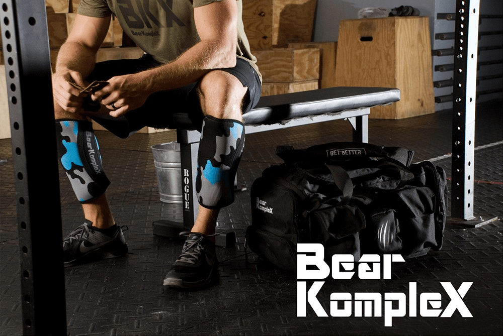 Bear KompleX Knee Sleeves, Stars and Stripes (Pair)
