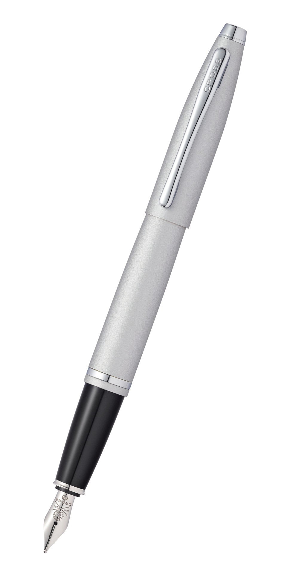 Cross Calais Fountain Pen, Satin Chrome