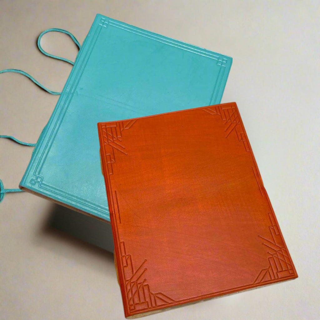 Plain Cover Leather Journal, Lined